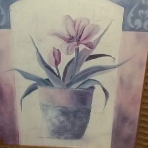 2 beautiful peices of framed art